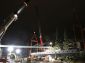 Clausen Kran AG - Demontage alte und Montage neue Getwingbrücke GGB Zermatt