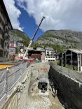 Lok Kran Clausen Zermatt