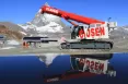 Clausen Kran Stützen Masten 3S Bahn Zermatt Matterhorn LTR 1060